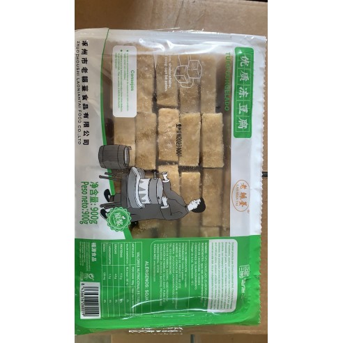 冻豆腐  TOFU CONGELADA 900g  -18  24/箱