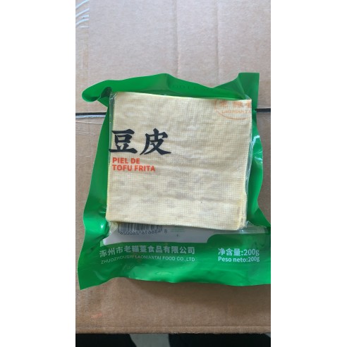 豆皮 PIEL  DE TOFU FRITA  200g   -18   130/箱
