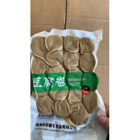 豆腐卷 ROLLO DE TOFU 300g -18  70/箱